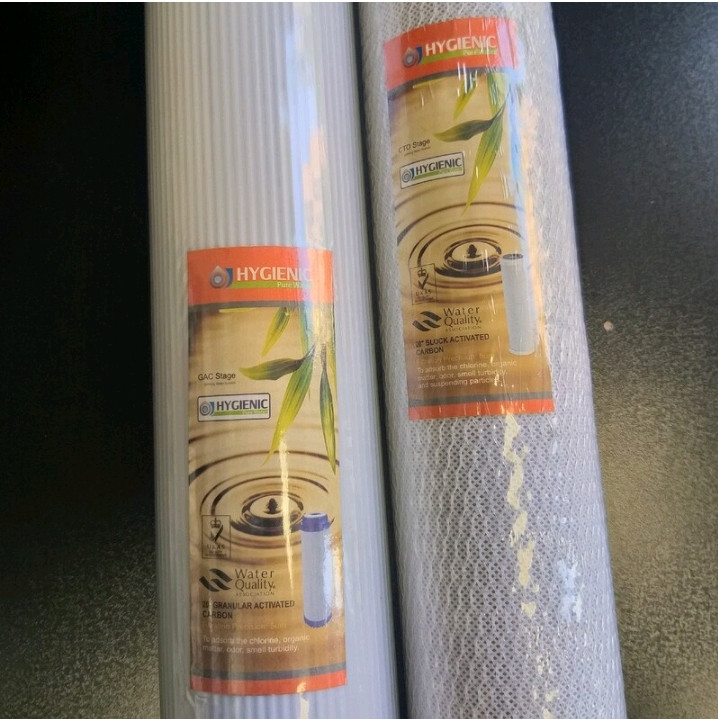 فیلتر مرحله ۲ و ۳ کربنی ۲۰ اینچ اسلیم برند Hygienic