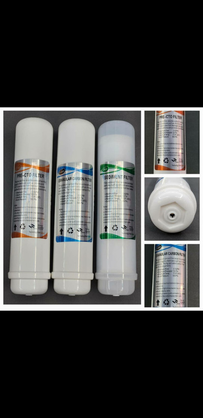 فیلتر های اولیه inline کارتریجی ،دستگاه تصفیه آب خانگی (طرح اکوا جوی )