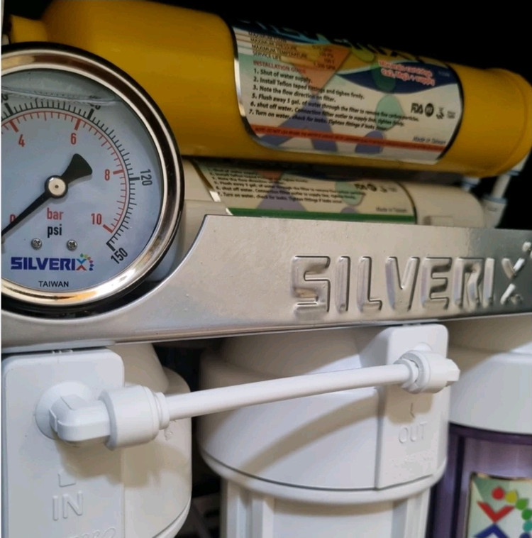 دستگاه تصفیه آب هفت مرحله ای سیلوریکس silverix، مونتاژ ایران