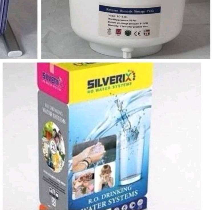 دستگاه تصفیه آب هفت مرحله ای سیلوریکس silverix، مونتاژ ایران