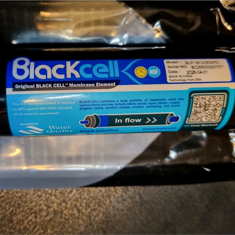 ممبران یا فیلتر غشایی بلک سل blackcell مدل ۵۰ گالن اصلی