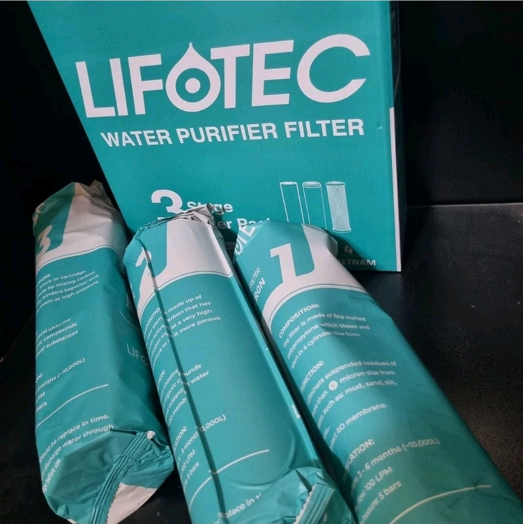فیلتر های سه گانه اولیه Lifotec لیفوتک ویتنام وارداتی