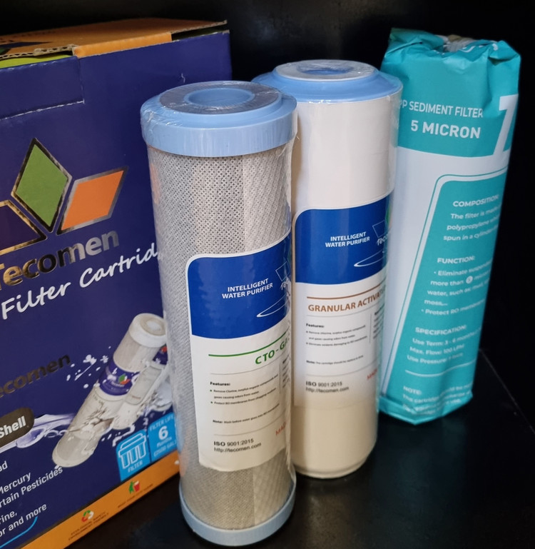 پک فیلترهای اولیه تکومن +لیفوتک tecomen&Lifotec