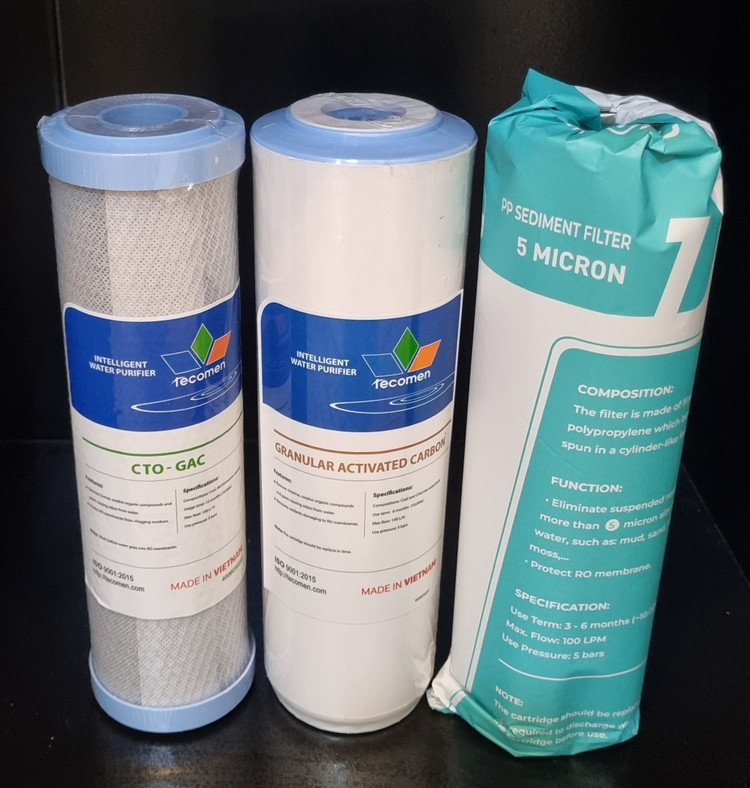 پک فیلترهای اولیه تکومن +لیفوتک tecomen&Lifotec