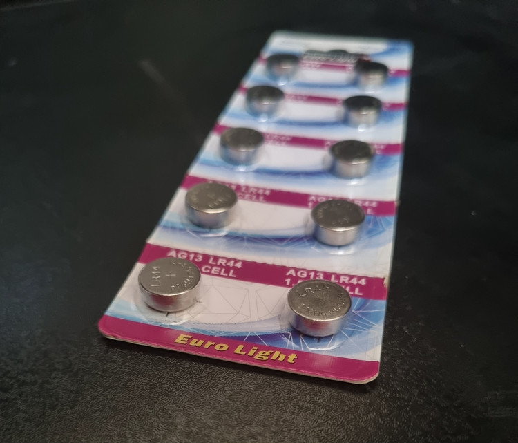 باتری سکه ای ۱۰ عددی یورو لایت euro light مدل LR44