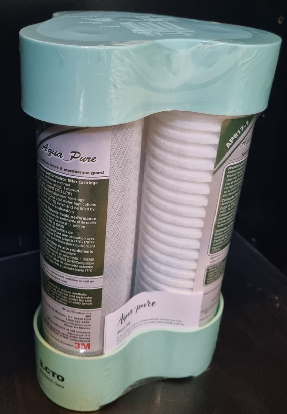 فیلتر های ۳ گانه دستگاه تصفیه آب aqua pure 3Mتایوان آکوا پیوراصل
