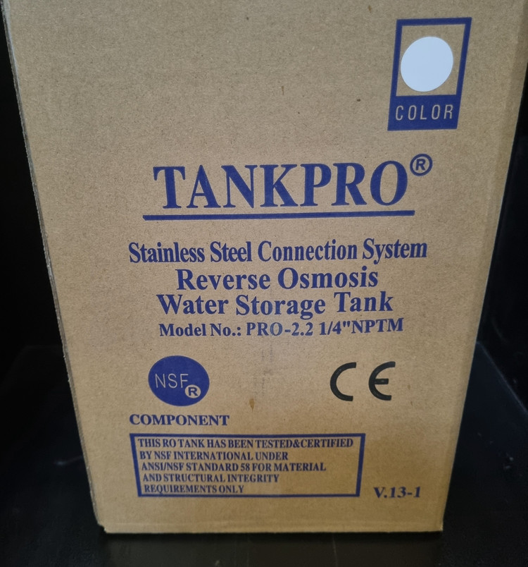 مخزن ۲/۲گالن دستگاه تصفیه آب تانک مرو Tank pro
