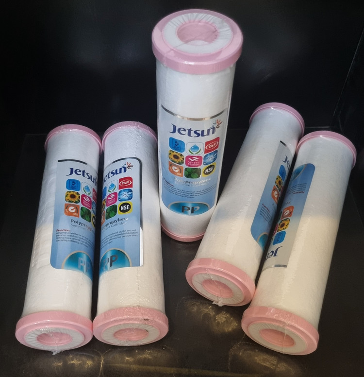 مجموعه ۵ عددی فیلتر اولیه دستگاه تصفیه آب جتسان. Jetsun