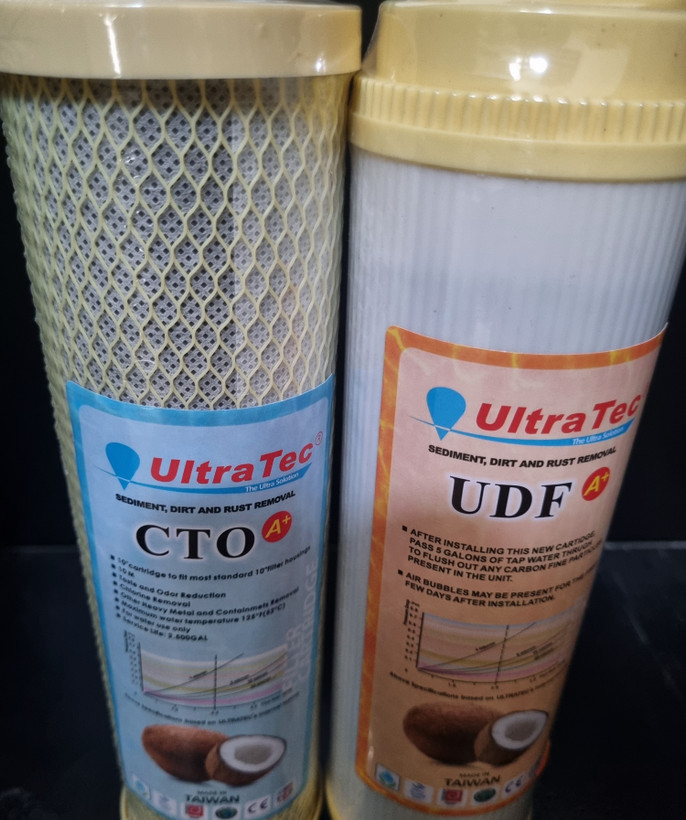 فیلتر های دوم و سوم دستگاه تصفیه آب برند ULTRATEC اولترا تک