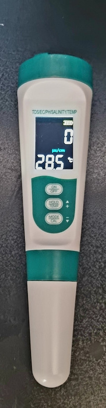 سختی سنج و هدایت سنج ۵ کاره ،SALT,PH.EC.TDC.TEMPقابل کالیبر کردن