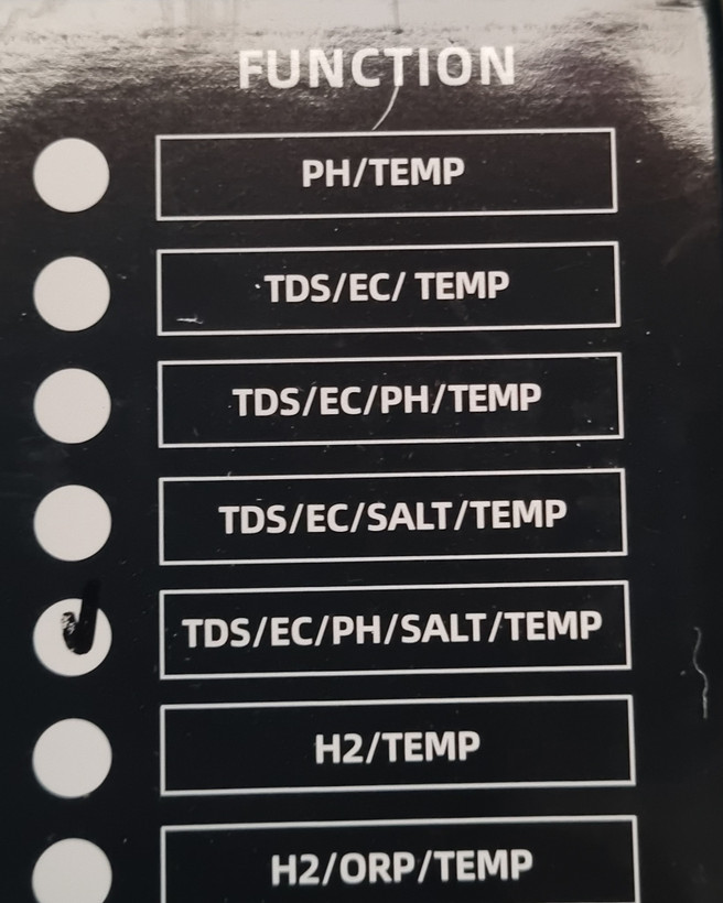 سختی سنج و هدایت سنج ۵ کاره ،SALT,PH.EC.TDC.TEMPقابل کالیبر کردن