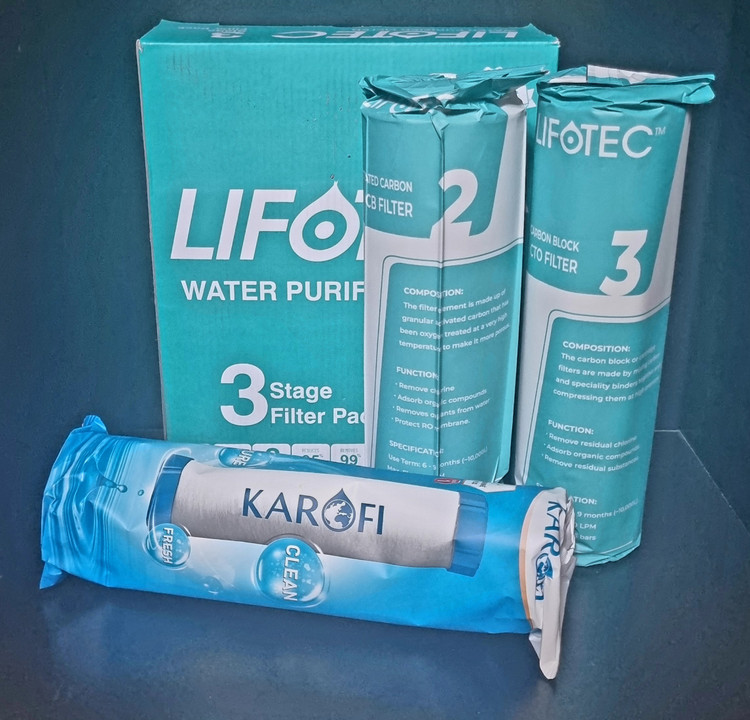 فیلتر های سه گانه اولیه Lifotec لیفوتک ویتنام وارداتی